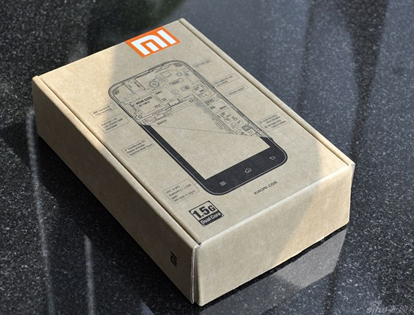 小米1手机包装盒